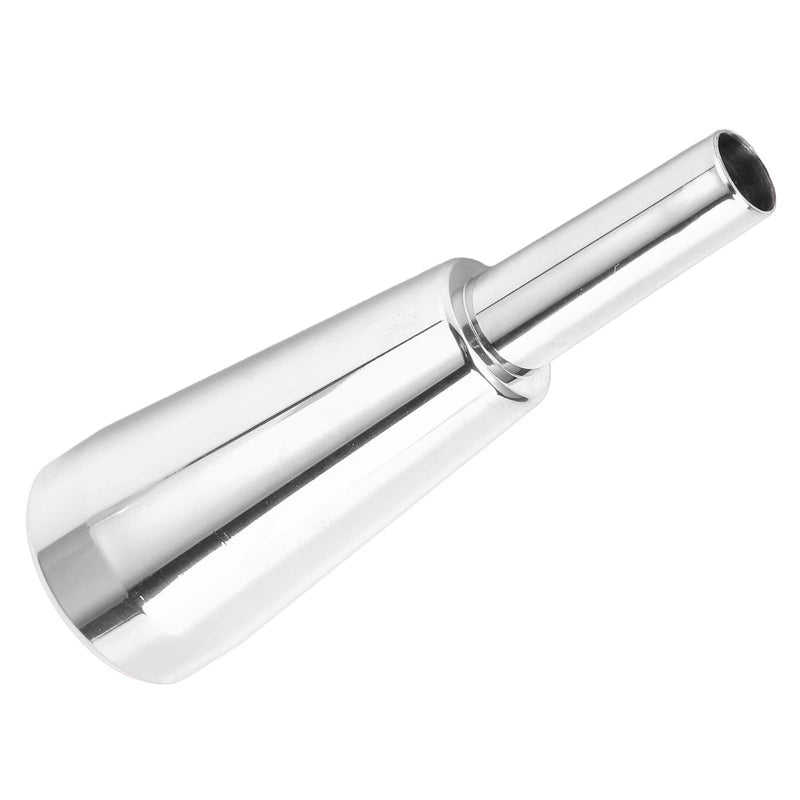 Trumpet Mouthpiece, 3C Metal Long Lasting Luster Thicker Heavier Replacement Mouthpiece Silver/Gold Optional Sportinggoods Wind Instrument Accessories(Silver?¨º?
