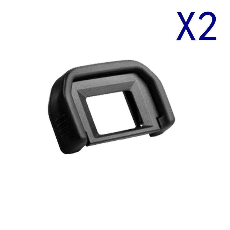 (2PCS) EF Viewfinder Eyepiece Eyecup Eye Cup Rubber for Canon EOS 300D 350D 400D 450D 500D 550D 600D 1000D 1100D 700D 100D Canon Rebel XT XTi XS XSi T1i T2 T2i T3 T3i T4i T5i SL1