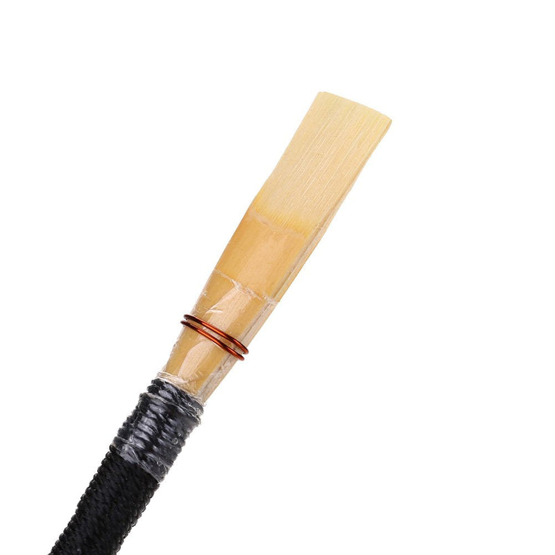 Oboe Reeds Cork Reed,Strength Medium Soft Hand made Oboe Reed with Plastic Case/Tube for Beginners Oboe Accessories (5Pc)