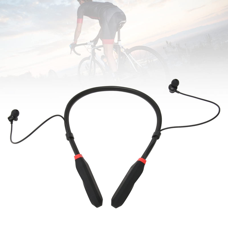 Neckband Headphones, Noise Canceling Deep Bass IPX5 Earphones Long Battery Life for Running for Live Streaming