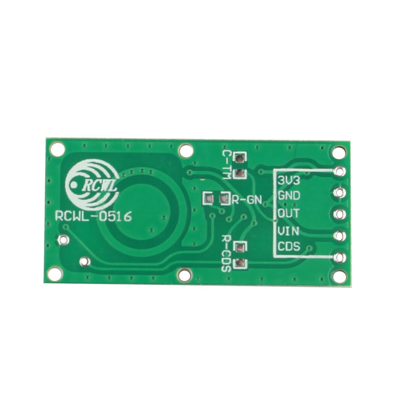 Haljia RCWL 0516 Microwave Radar Motion Sensor Module Human Body Induction Switch Module for Arduino High Sensitivity Long Gear Relief, Wide Angle for Sensing Moving Objects to Recognise