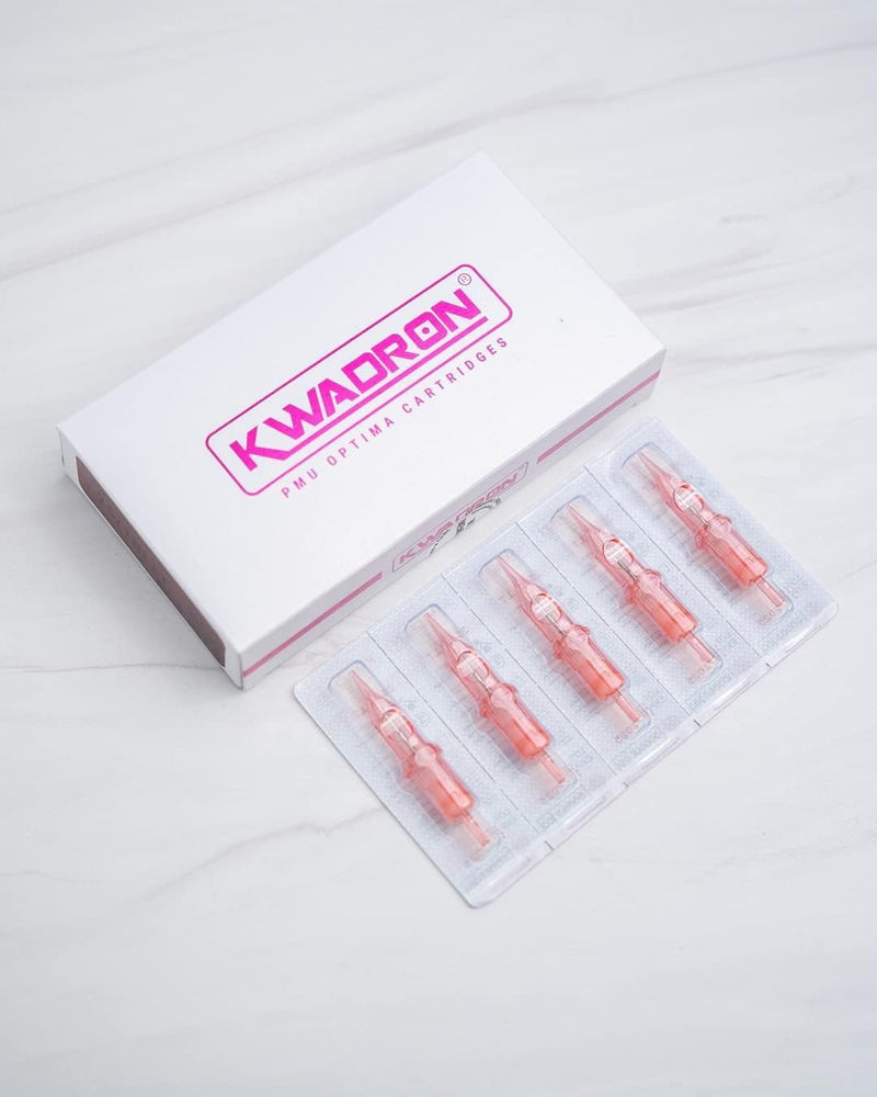 Kwadron Optima Professional PMU Round Liner 0.25mm (Pack of 20) 25/1RLLT - 1 Round Liner .25mm Long Taper