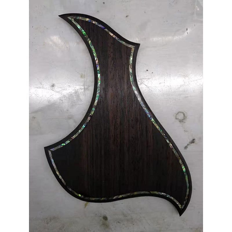 Soild Rosewood Pickguard with Abalone Inlay Line for Acoustic Guitar