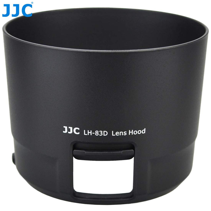 JJC LH-83D Dedicated Bayonet Lens Hood, Compatible with CANON EF 100-400mm f/4.5-5.6L IS II USM Lens, 100 400mm IS II USM Lens Hood, Filter Access Window for CPl ND Adjust, ET83D, replace ET-83D Hood