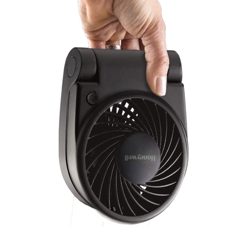 Honeywell Turbo On The Go USB/Battery Powered Fan, Black