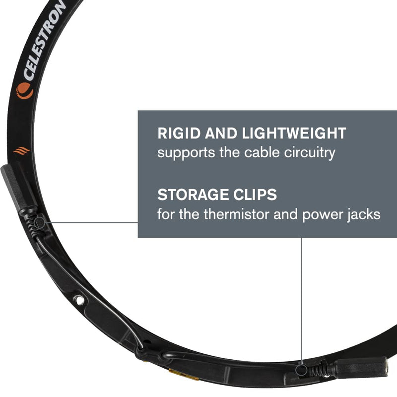 Celestron – Dew Heater Ring – Aluminum Dew Prevention – Compatible 8” Schmidt-Cassegrain, EdgeHD, RASA Telescope