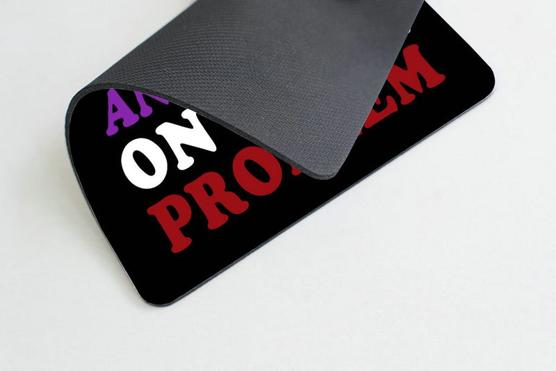 Smooffly Funny Saying Quotes Mouse Pad, Let Me Drop Everything and Work On Your Problem Gaming Mouse Pad Mat SM-27