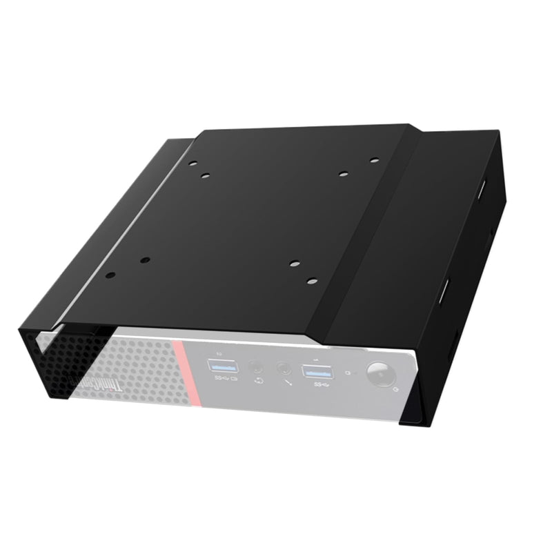 Mini PC Mount for Lenovo ThinkCentre Mounting Bracket Wall VESA and Under Desk Mount for Lenovo ThinkCentre Tiny Desktops M600 M700 M710Q M715q M720Q M800z M900 M910Q Mini Desktop Bracket