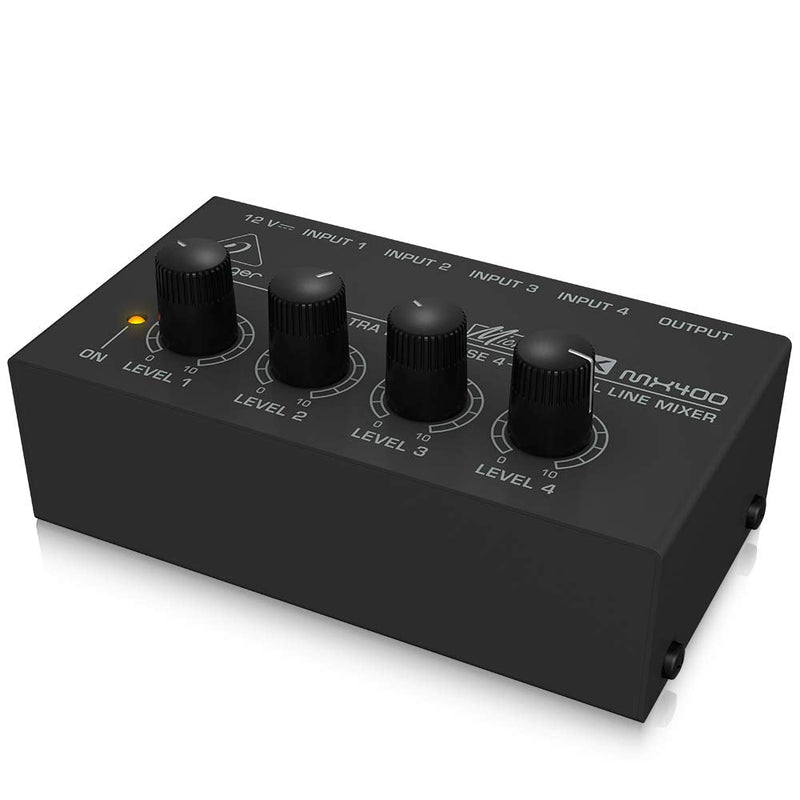 Behringer MICROMIX MX400Ultra Low-Noise 4 Channel Line Mixer