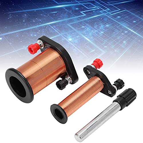 Primary Secondary Coil Physical Electromagnetic Induction Coil Experimental Instrument Primary Coil A Secondary Coil B Soft Iron Core C for Physics Teaching