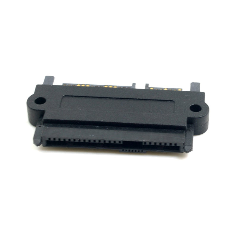 CY SATA Hard Disk Drive Raid Adapter with 15 Pin 7 Pin + 15 Pin to SFF-8482 SAS 22 Pin Converter Adapter Straight