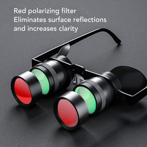 Binocular Glasses, 3X Zoom HD Lens Adjustable Focus Distance, for Fishing Bird Watching Sports, Concerts, Theater, Opera, TV, Sight Seeing