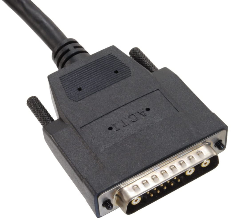 CablesOnline, 6ft 13W3 Male to SVGA (HD15) Male (SunMicro) Monitor Cable w/ 12 Dip Switches, W3-606