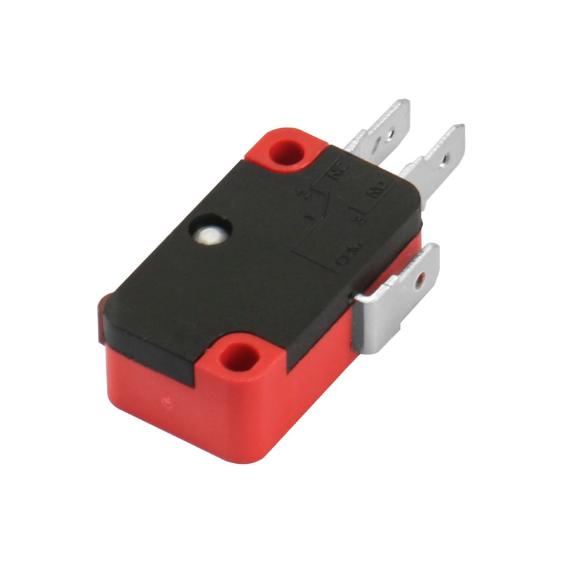 Heschen Micro Switch V-15-1C25 SPDT Button Type 20A 250VAC Pack of 2