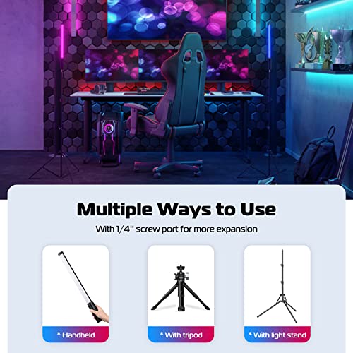 Ulanzi VL119 RGB Handheld LED Light Stick, 2500K-9000K CCT Tube Light Wand