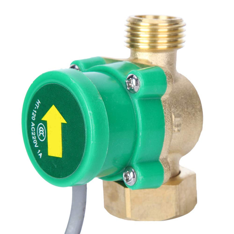 220V Water Pump Flow Sensor Booster Pump Switch Brass Pipeline Switch Electronic Pressure Automatic Control Tap