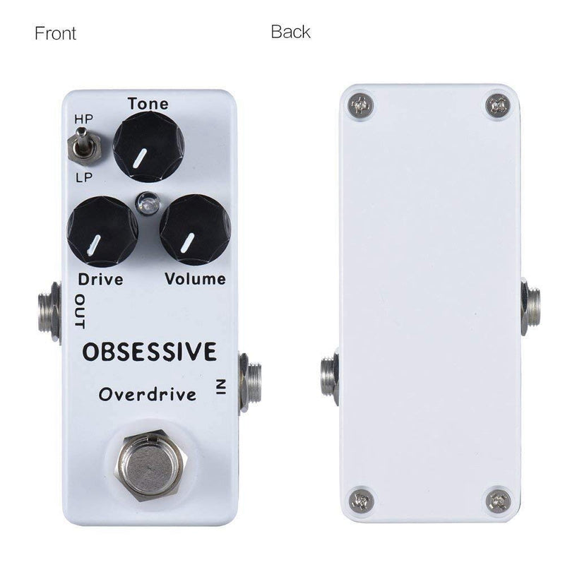 [AUSTRALIA] - Moskyaudio Mini Obsessive Overdrive Effect Pedal with True Bypass Switch 