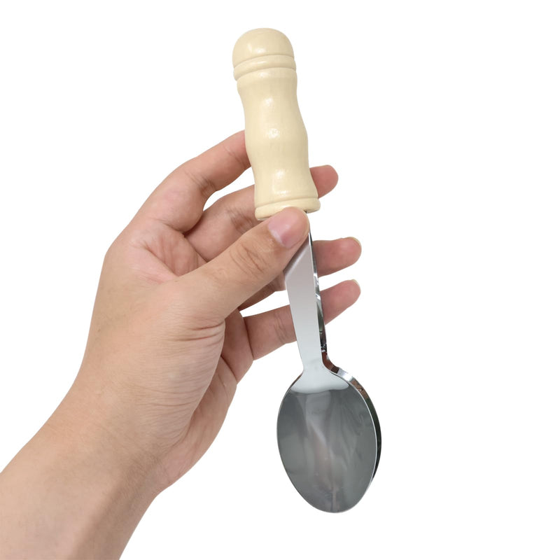 [AUSTRALIA] - yueton 1PCS Music Spoon Rural Percussion Instruments Music Spoon Soundboard Metal Spoon for Folk Percussion Instruments Music Enlightenment 