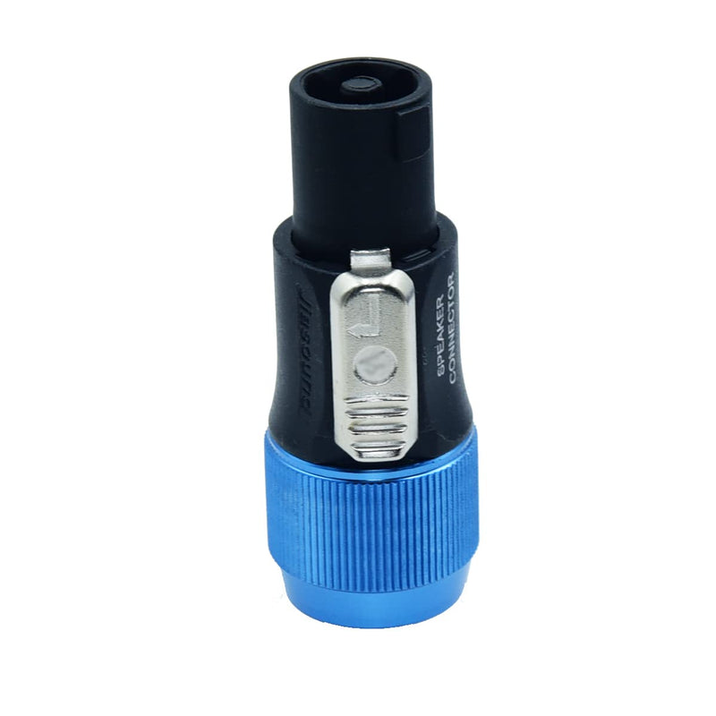 Speakon to 1/4 Adapter na4ljx Connector Upgraded 1/4" inch ts Jack Female to NL4FC Male Converter are for Converting Cable to NL4FC Plug for pa dj Speaker/Amplifier/Mixer (Adapter - 4PCS) Adapter - 4PCS