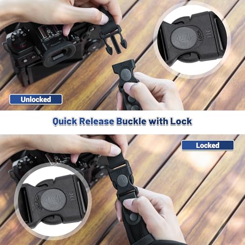 DK-29 Eye Cup + Upgraded Hand Strap: Soft Silicon Camera EVF Viewfinder Eyecup Eyepiece for Nikon Z6III Z5II Z6II Z7II Z6 Z7 Z5 with Upgraded Quick Release Soft Neoprene Camera Hand Wrist Grip Strap