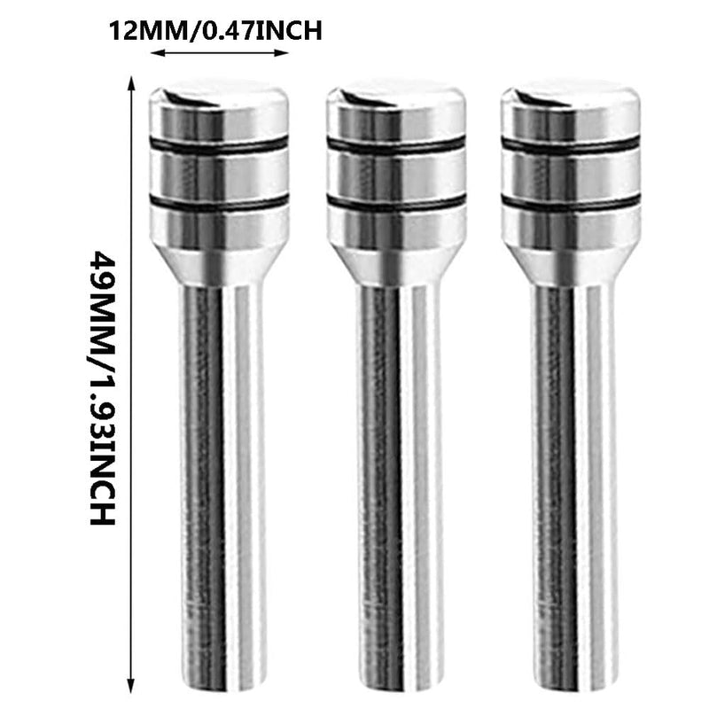 [AUSTRALIA] - 4 Pcs Car Door Lock Knobs, Universal Door Lift Bolt Auto Inner Door Pull Pins Aluminum Alloy Door Lock Pin Cover Modification Door Lock Bolt Pin Cover for Cars, Trucks (Sliver) Sliver 
