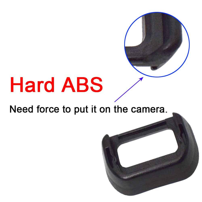 Eyepiece Eyecup Viewfinder Eye Cup for Sony Alpha A6500 A6400 A6600 Camera for viewfinder (2-Pack),ULBTER FDA-EP17 Eyepiece Eye Cup with Hot Shoe Cover (FAD-EP17)