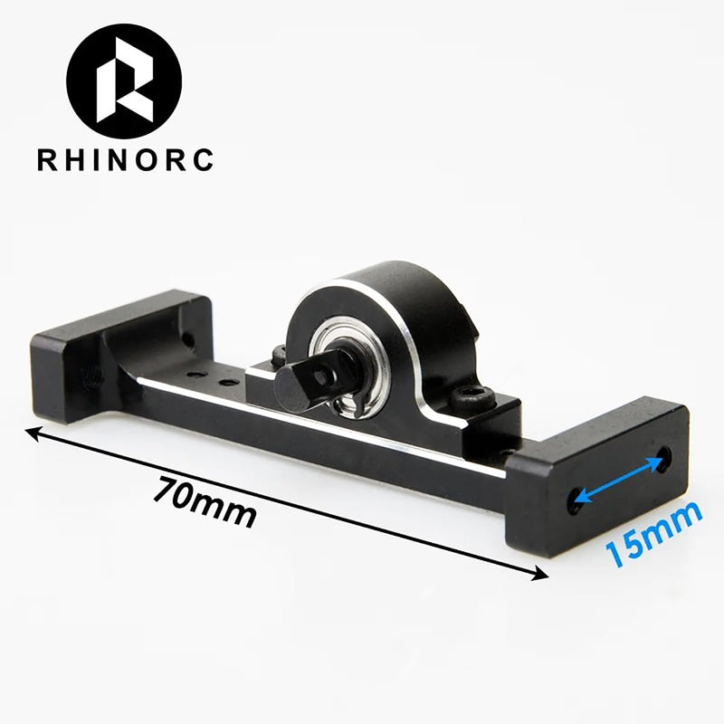 [AUSTRALIA] - RhinoRC Hanger Beam,RC Holder Bridge,Metal Extend Driveshaft Axle for 1/10 Axial SCX10 Crawler Trucks Bridge Device Upgrade Parts(Adjustable V2) Adjustable V2 Kit 
