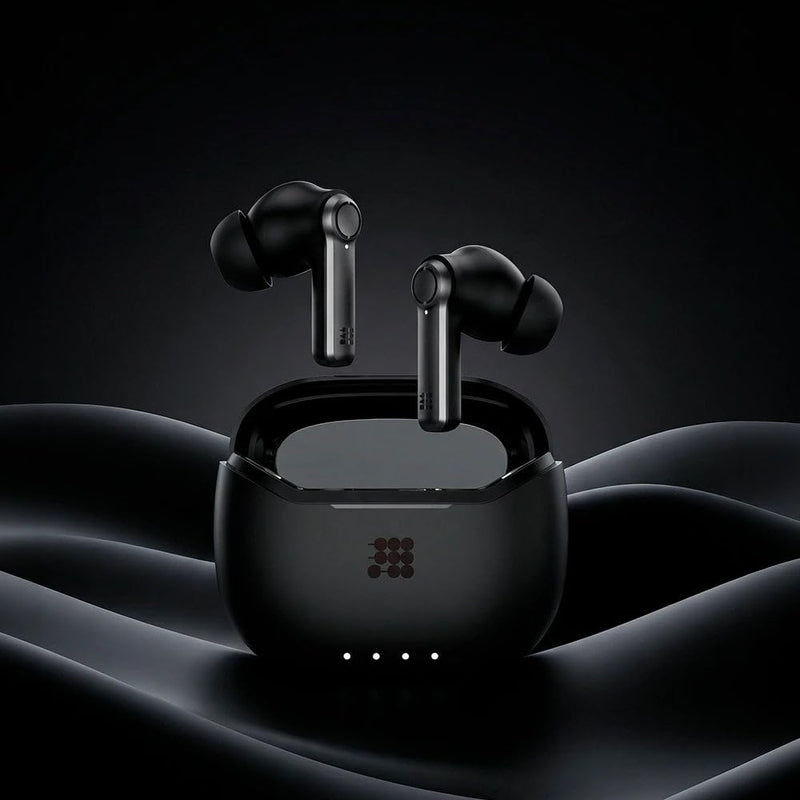 Cubitt Power Earbuds Pro, ANC Wireless Earbuds – Obsidian Black | 30H Playtime, BT 6.0, Deep Bass