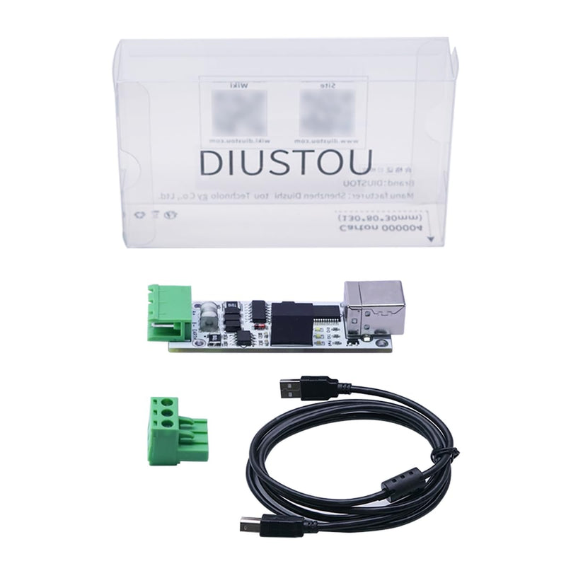 FT232 USB to 422/485 Mutual Conversion Serial Module SP3485 Chip Industrial Grade Multi-Isolation More Stable Anti-Surge Lightning Strike Antistatic Baud Rate ≤2M BPS 120R Termination Resistor