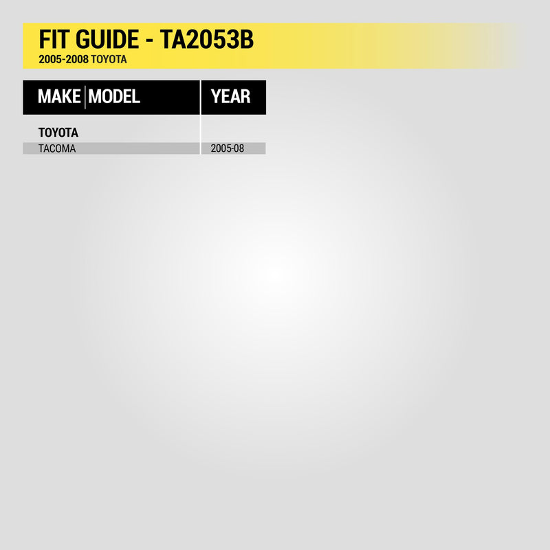 Scosche TA2053B Double DIN Radio Install Dash Kit Compatible with Select 2005-2008 Toyota Tacoma - Aftermarket Car Stereo Installation Kit - See Fit Guide in Images to Verify Vehicle Compatibility 2005-08 Dash Kit Silver