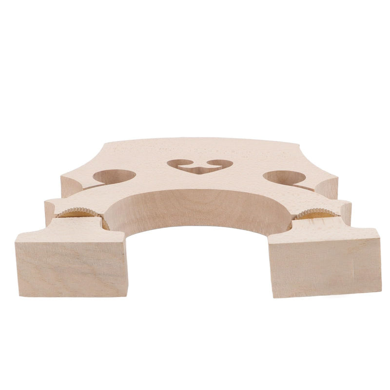 Violin Bridge 3/4, Adjustable Upright Brass Screw Double Bass Bridge for Replacement Enhance Performance Perfectly Match Original