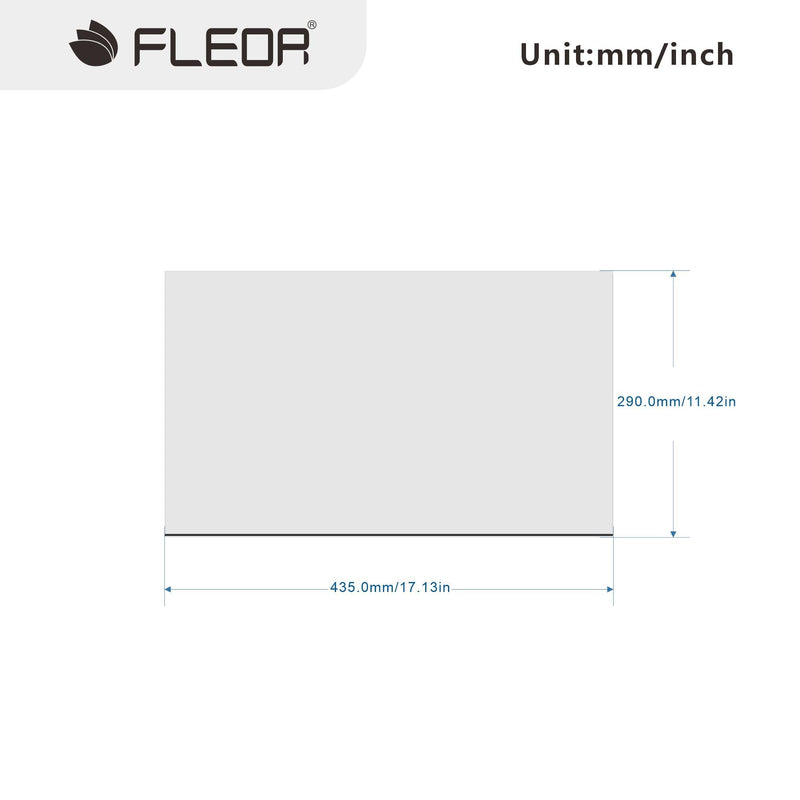 [AUSTRALIA] - FLEOR 11.4 x 17 Inch Blank Guitar Bass Pickguard Sheet DIY Guitar Pickguard Backplate Scratch Plate Material,3Ply White 3Ply White 