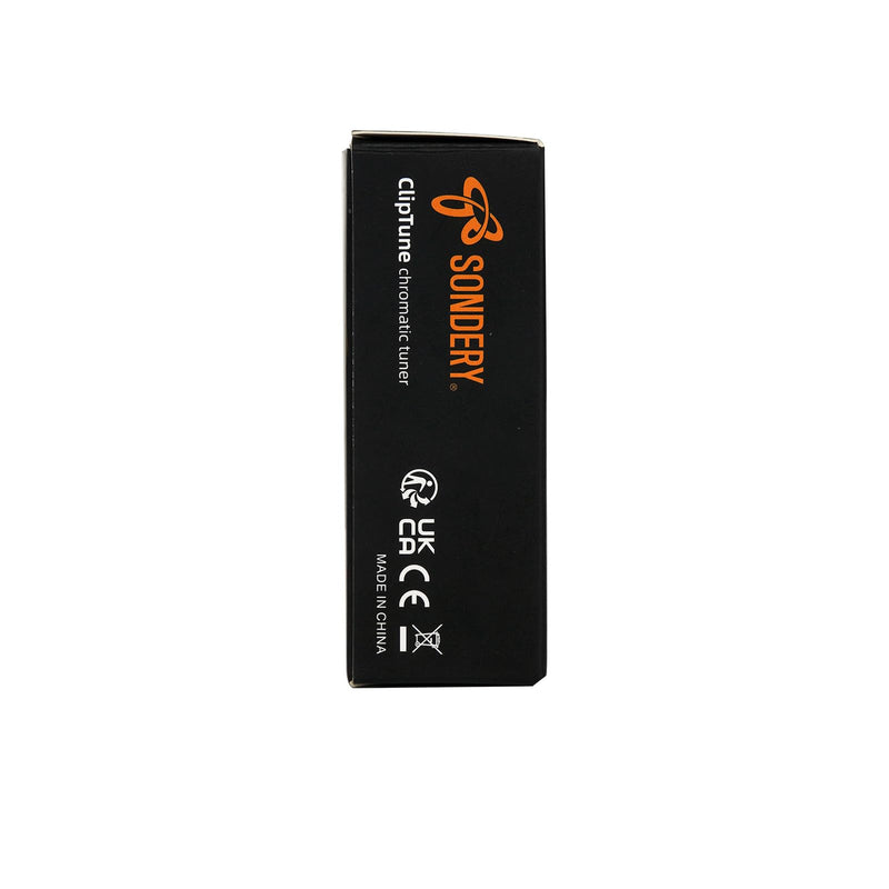 Sondery Guitar Ukulele Tuner Clip On Rechargeable, Easy to Read Simple TFT Screen Extremely Fast and Accurate Tuning, Headstock Chromatic Tuner Pitch 410-460Hz, Perfect for Any Lighting