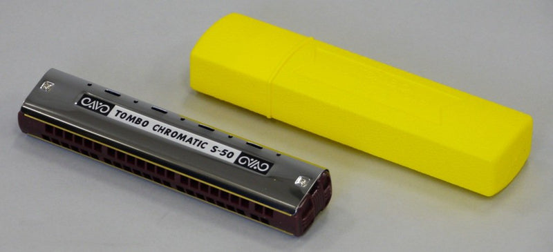 [AUSTRALIA] - TOMBO NO.S-50 Chromatic single Harmonica 