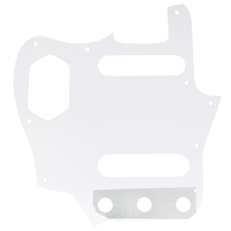 Musiclily Pro 10-Hole 65 60s Vintage Style Guitar Pickguard for Fender American Jaguar, 4Ply Tortoise Shell
