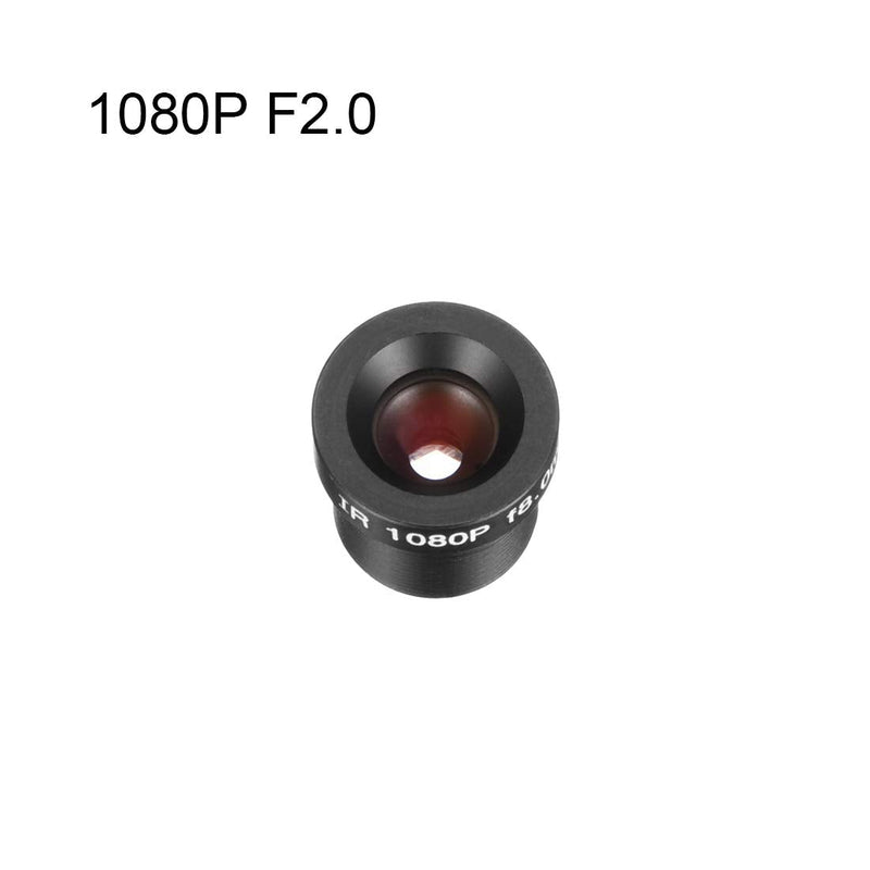 uxcell 8mm 1080P F2.0 FPV CCTV Camera Lens Wide Angle for CCD Camera