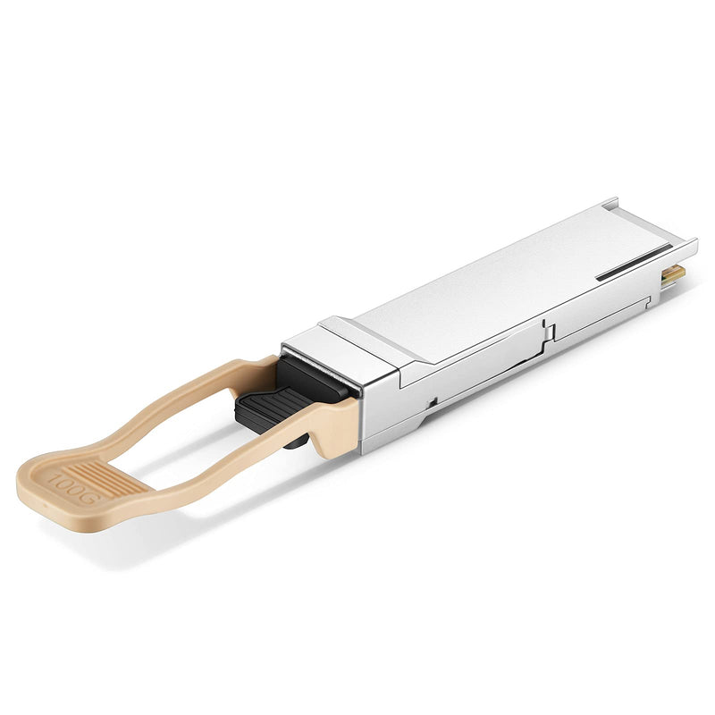 6COMGIGA 100GBASE-SR4 QSFP28 850nm 100m DDM MMF Transceiver, 100 Gigabit QSFP28 MPO Multi-Mode Module Compatible with Cisco QSFP-100G-SR4-S 100GBase-SR4: 100m