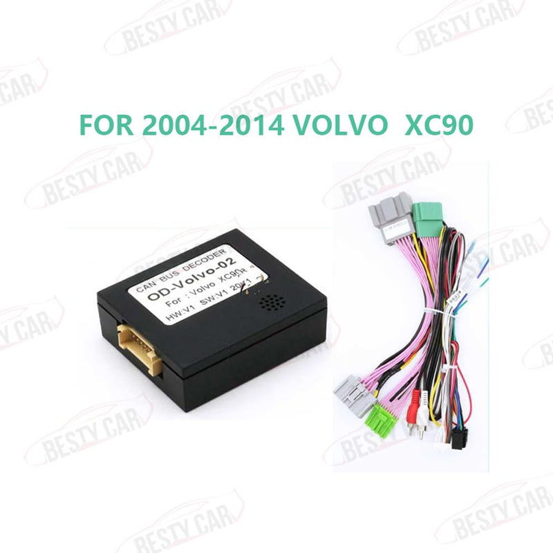 16pin Car Stereo Radio Power Retrofit Wiring Harness Cable Adapter fits for XC90 2004-2014
