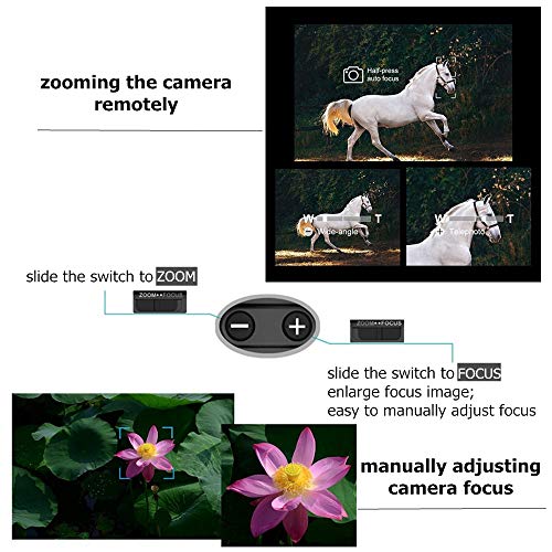 PHOLSY RMT-P1BT Bluetooth for Sony Camera Remote Wireless Release Commander Compatible with Sony Camera