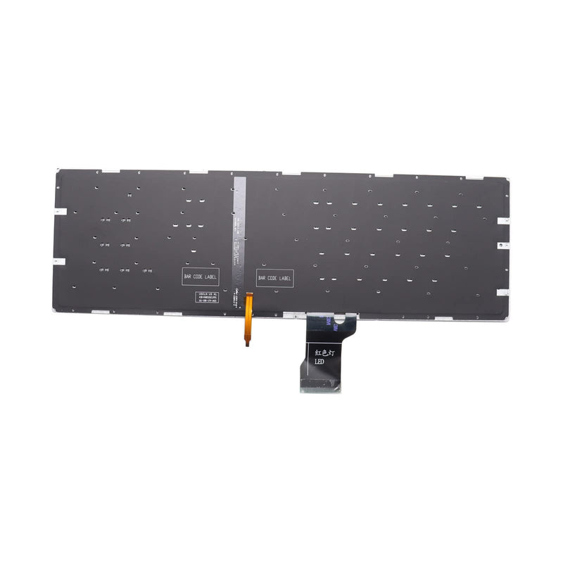 New Keyboard Replacement for ASUS ROG Strix GL702 GL702VT GL702VS GL702VM GL502V GL502VM GL502VS GL502VT GL502VY with Backlit no Frame Red