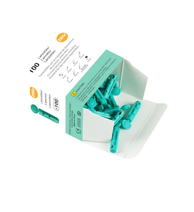 Sterile Universal Lancets 28G (Pack of 100) 100 Stück
