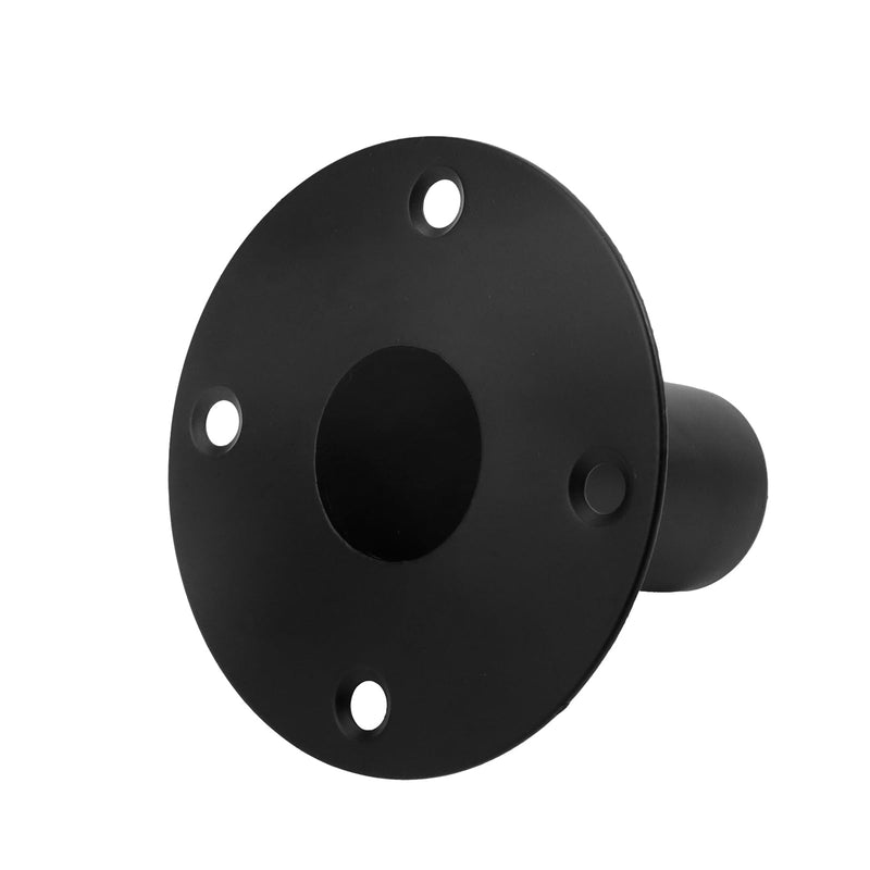 4Pcs Speaker Stand Top Hat, Metal Speaker Cabinet Pole Mount, Speaker Iron Bottom Metal Stand Tripod Stand Dj Stand Speaker Cone Base Audio Speaker Stand Mounts Adapters, 4.25" x 3.15"