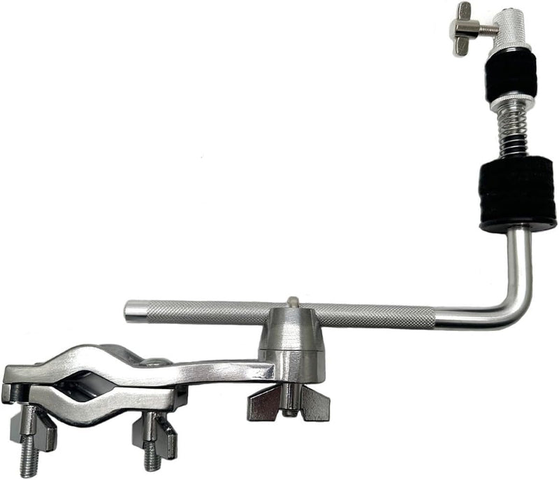 Cymbal Arm Cymbal Attachment Compatible with Hi-Hat Cymbal Closed Hi-Hat Arm Cymbal L-Arm Rod 11mm Diameter Cymbal Boom Arm for Drum Set Percussion Instruments Hardware Accessories