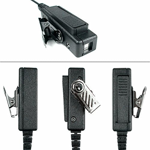 [AUSTRALIA] - Motorola CLS1110 Acoustic Tube Earpiece/Headset with PTT and Mic Surveillance Kit for Motorola Walkie Talkie RDM2070d CP200 CP200d CLS1410 CLS1413 CLS1450 Radio 1 PCS 