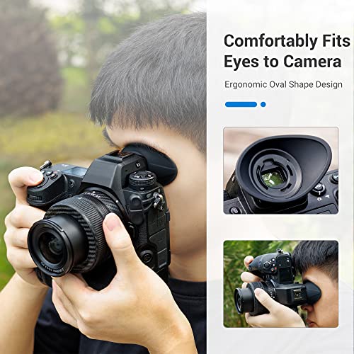JJC Oval Eyecup Viewfinder for Nikon Z8 Z9 Zf Z f, Replaces DK-33 Eyepiece For Nikon Z8/Z9/Zf