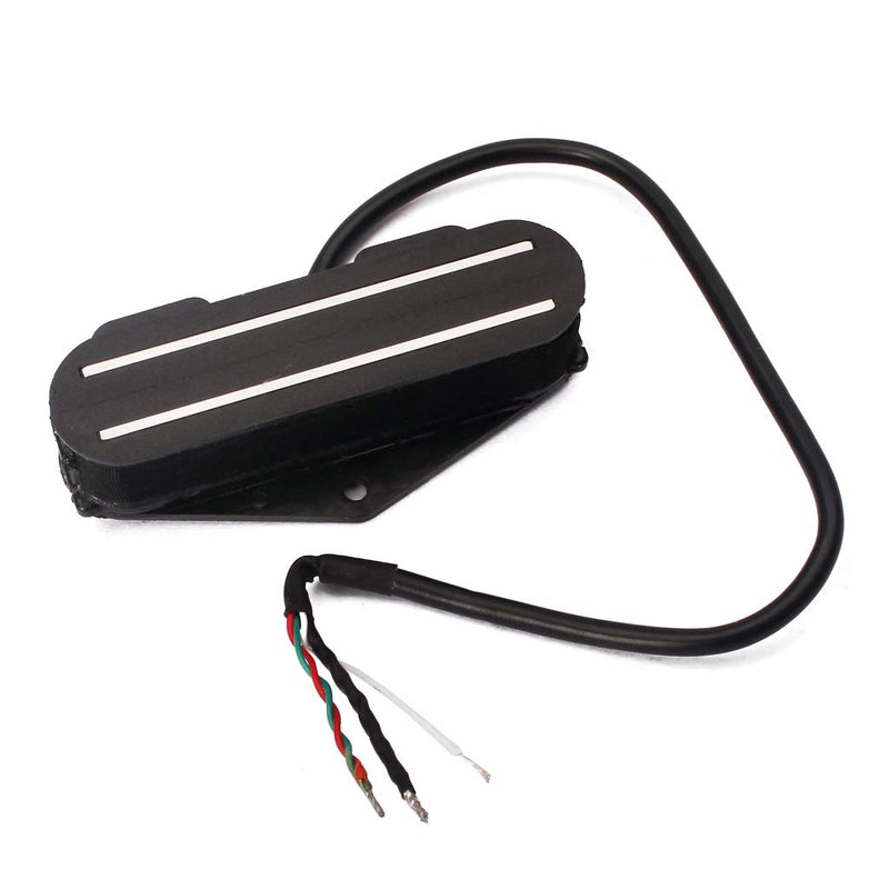 [AUSTRALIA] - Alnicov Electric Guitar Pickup Dual Hot Rail Humbucker Pickup Single Coil Guitar Pickup Fit for TL Strat Squier Tele Electric Guitar，Black 