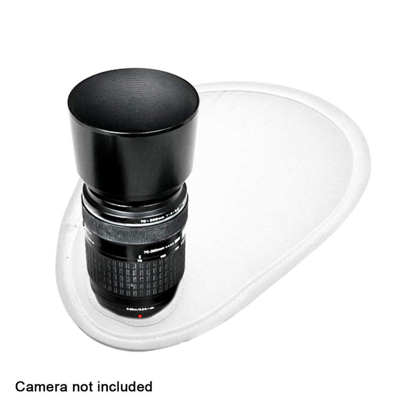 Camera Flash Diffuser,Eliminate Harsh Light and Shadow,Foldable with Storage Bag Easy Install Flash Diffuser Camera Accessories white not null
