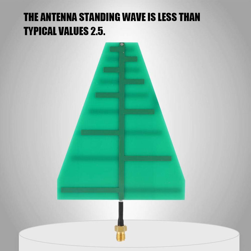 [AUSTRALIA] - 15W 5-6dB 1.35-9.5GHz UWB Ultra Broadband Antenna Linear Directional Polarization RF Directional Antenna with Logarithmic Period 