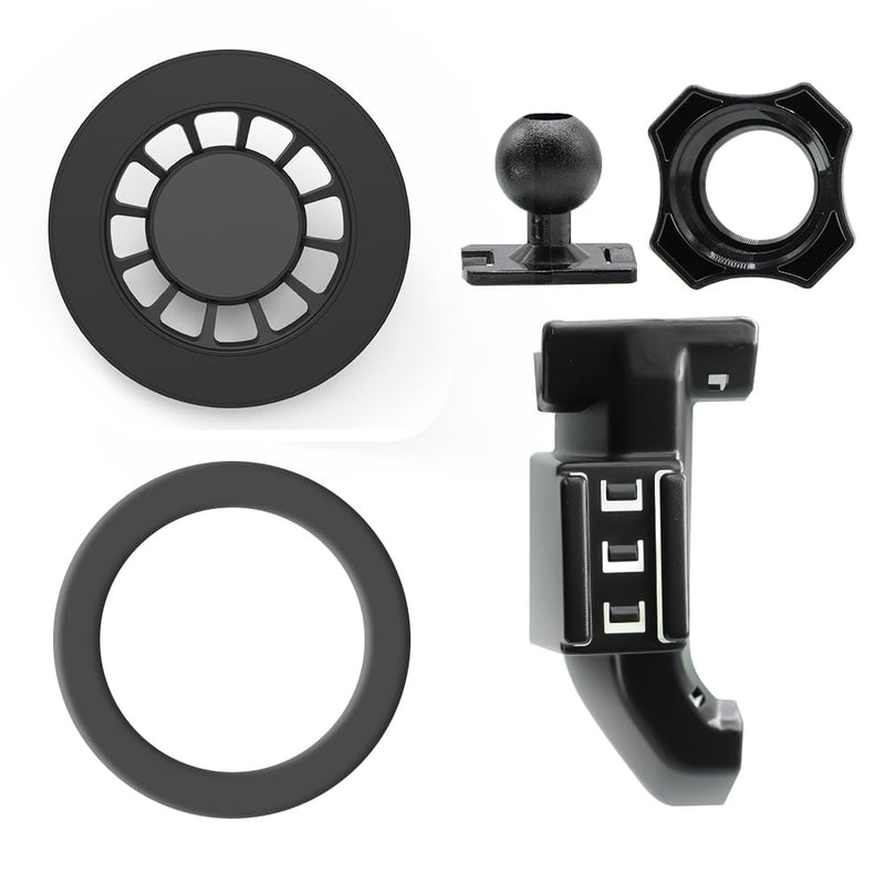 BEERTE Fits MagSafe Car Mount Fit for Toyota Tundra 2022-2026,Sequoia 2023-2026 Magnetic Phone Holder for Car Vent 360° Rotation Car Phone Mount Fit for iPhone MagSafe Case All Phones 2022-2026 Tundra(Magsafe)