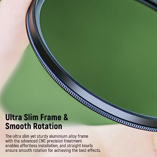 Neewer 95mm Polarizing Filter, 24 Layer Multi Resistant Nano Coated MC CPL Circular Polarising Filter, HD Optical Glass Polarizer/Ultra Slim/Reduce Reflection/Enhance Contrast/Reduce Glare